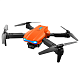 Квадрокоптер RC E99 K3 Pro Orange - дрон з 4K і HD камерами, FPV, барометр, до 20 хв в кейсі + злітний майданчик