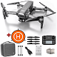 Квадрокоптер SJRC F22S 4K Pro - дрон з 4K камерою, EIS, FPV, GPS, БК мотори, до 3500м, 35 хвилин в кейсі + злітний майданчик