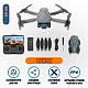 Квадрокоптер AE7 – FPV-дрон з 4K камерою, БК мотори, АКБ в комплекті, Уникнення перешкод, Безголовий режим, 20 хвилин, 200 метрів, 156 грамів, Кейс