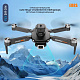 Квадрокоптер E88S – дрон з HD камерами, БК мотори, Функція FPV, Уникнення перешкод, Оптичне позиціювання, до 15 хвилин, до 150 м