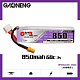 Акумулятор GAONENG GNB LiPo 850 мАг 3S 11,4 В HV 60C 120C з роз'ємом XT30 для FPV дронів