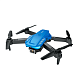 Квадрокоптер ZFR F185 Pro Blue – дрон з 4K і HD камерами, FPV, барометр, уникнення перешкод, до 15 хв в кейсі